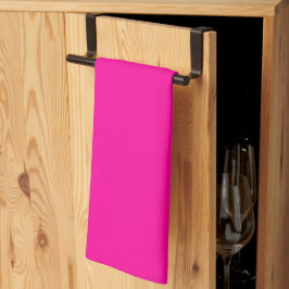 Neon Roze Solid Color Theedoek