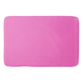 Neon Roze Stevige Kleur | Klassiek Badmat (Voorkant)