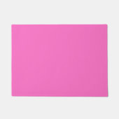 Neon Roze Stevige Kleur | Klassiek Deurmat (Voorkant)