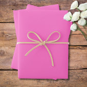 Neon Roze Stevige Kleur | Klassiek | Elegant Inpakpapier Vel