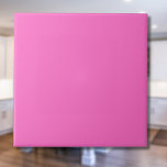 Neon Roze Stevige Kleur | Klassiek | Elegant Tegeltje<br><div class="desc">Neon Roze Stevige Kleur | Klassiek | Elegant | Trendy | Stijlvol | Cadeau</div>