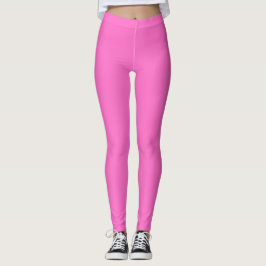 Neon Roze Stevige Kleur | Klassiek Leggings