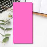 Neon Roze Stevige Kleur | Klassiek Magnetisch Notitieblok<br><div class="desc">Neon Pink - Introductie van de tijdloze allure van het Solid Color Design: een boeiende mix van klassieke vorm en elegante eenvoud. Dit ontwerp is een viering van de kracht en schoonheid gevonden in een enkele, opvallende tint. Het solide kleurontwerp straalt verfijning uit en omarmt de essentie van minimalisme, waardoor...</div>