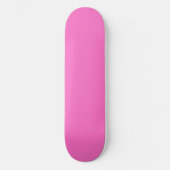 Neon Roze Stevige Kleur | Klassiek Persoonlijk Skateboard (Voorkant)