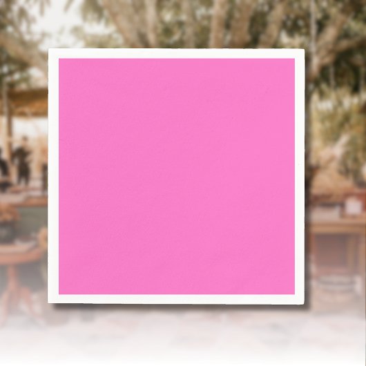 Neon Roze Stevige Kleur | Klassiek Servet