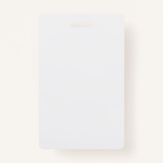 Neon Roze Verticale Badge ID Label –  (Achterkant)