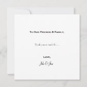 Neon roze vet bedankt (Achterkant)