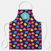 Neon Rozen All-Over Print Schort (Voorkant)