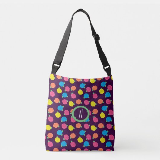 Neon Rozen All-Over-Print Tas (Voorkant)