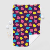 Neon Rozen Golfhanddoek (Insitu)
