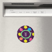 Neon Rozen Magnet (Insitu (Vaatwasser))