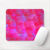 Neon Rozen Mousepad Muismat (Met muis)