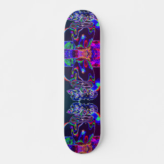 Neon rozen persoonlijk skateboard