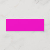Neon Rozen Profile Card Mini Visitekaartje (Achterkant)