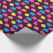 Neon Rozen Verpakkingspapier Cadeaupapier (Hoek)