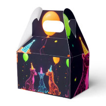 Neon Safari Party Favoriet Box