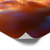 Neon Samurai Warrior – Cyberpunk Bushido Poster (Hoek)