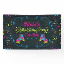 Neon, Schaats partijbanner