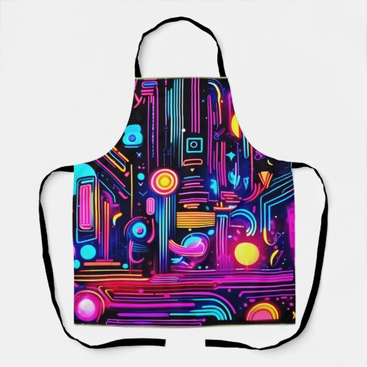 Neon Schakeling Dromen Schort (Voorkant)