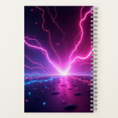 Neon Schedel Spiraal Notebook Notitieboek (Achterkant)