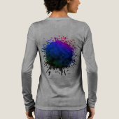 Neon Schemering Tri-Blend Shirt (Achterkant)
