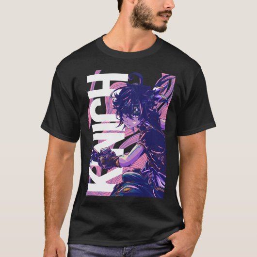 Neon Schemering Warrior T-shirt (Voorkant)