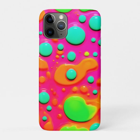 Neon schilderij Bubble Art Case-Mate iPhone Case (Achterkant)