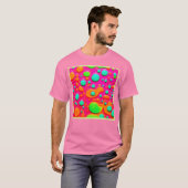 Neon schilderij Bubble Art T-shirt (Voorkant volledig)