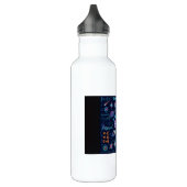 Neon Science Equations Water Bottle | Physics Math Waterfles (Links)
