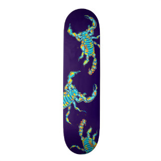 Neon Scorpion Skateboard