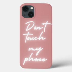 Neon Script Telefoon Case telefoonhoesje