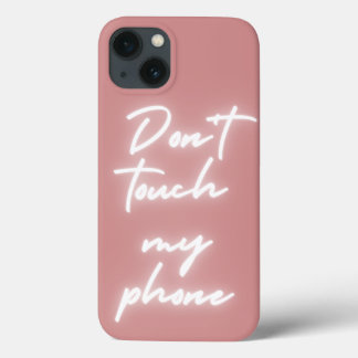 Neon Script Telefoon Case telefoonhoesje