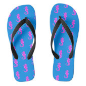 Neon Seahorse Teenslippers (Voetbed)