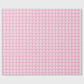 Neon Seashells – Naadloos kustpatroon Cadeaupapier (Vlak)