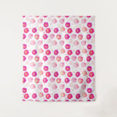 Neon Seashells – Naadloos kustpatroon Wandkleed (Voorkant)