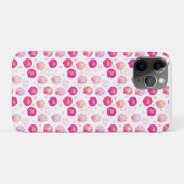 Neon Seashells op zwart - Naadloos kustpatroon Case-Mate iPhone Case (Achterkant (horizontaal))