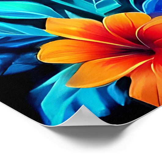 Neon Seaside Beacon 3 Poster (Hoek)