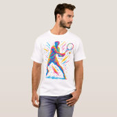Neon Serve T-shirt (Voorkant volledig)
