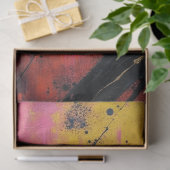 Neon Shatter: Fractured Abstract Flow Decoupage Tissuepapier (Geschenk)