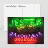 Neon Sign #1 Briefkaart (Voorkant / Achterkant)