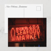 Neon Sign #2 Briefkaart (Voorkant / Achterkant)