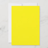 Neon Sign Dertiende Birthday Party Invitation Kaart (Achterkant)