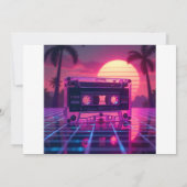 Neon sign  kaart (Achterkant)