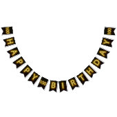 Neon Sign on Brick for 100th Birthday Vlaggetjes (Alle)