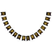 Neon Sign on Brick for 21st Birthday Vlaggetjes (Alle)