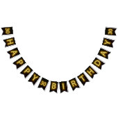 Neon Sign on Brick for 30th Birthday Vlaggetjes (Alle)