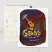 Neon Sign on Broadway Nashville, TN - Briefkaart (Voorkant / Achterkant)