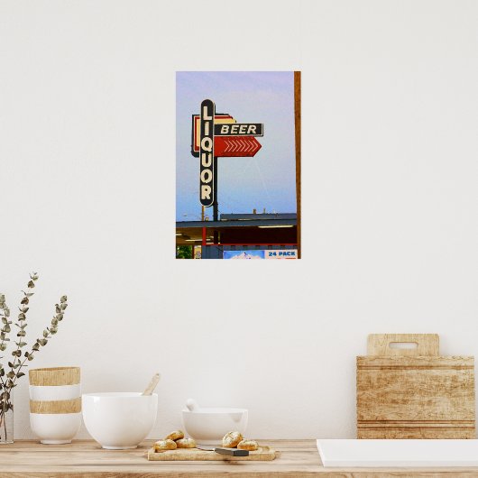 Neon Sign Print (Keuken)