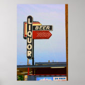 Neon Sign Print (Voorkant)