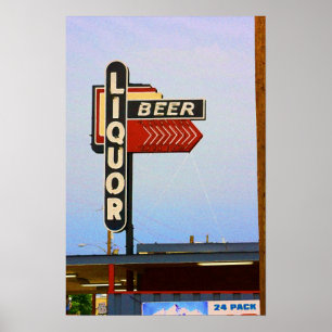 Neon Sign Print